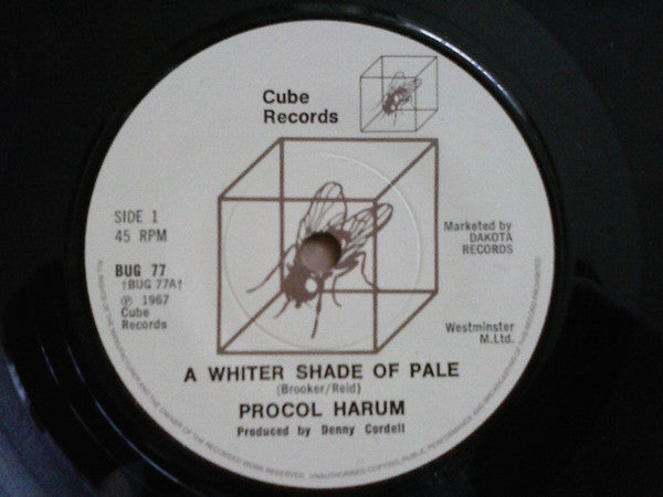 Procol Harum ~ A Whiter Shade Of Pale / Homburg (Vinyl) - Djungel & Jazz