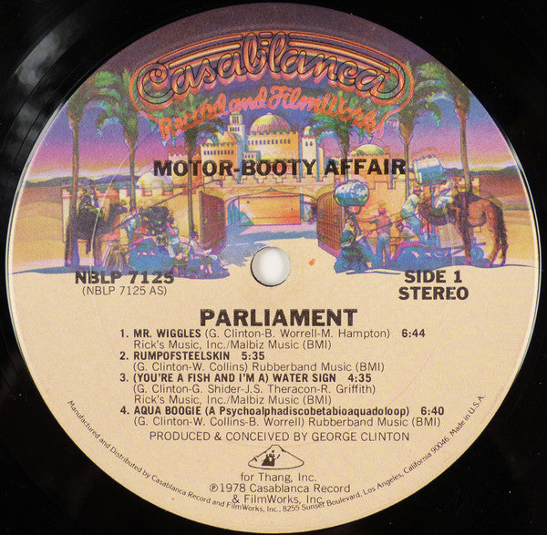 Parliament : Motor Booty Affair (LP, Album, Pit)