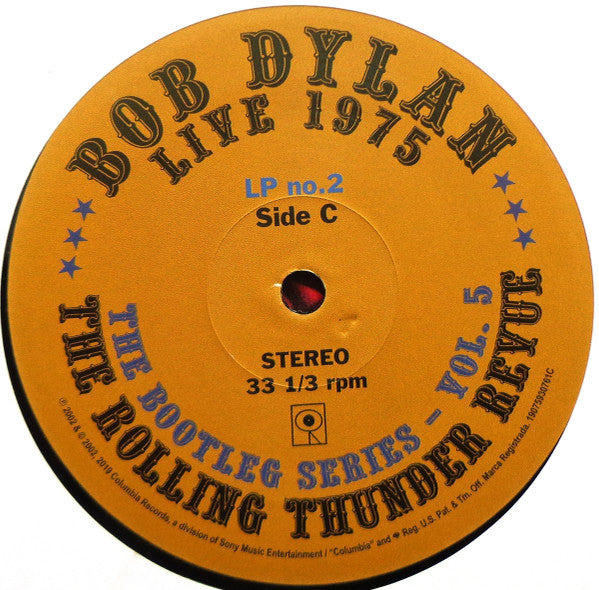 Bob Dylan ~ Live 1975 (Rolling Thunder Revue) (Vinyl) - Djungel & Jazz