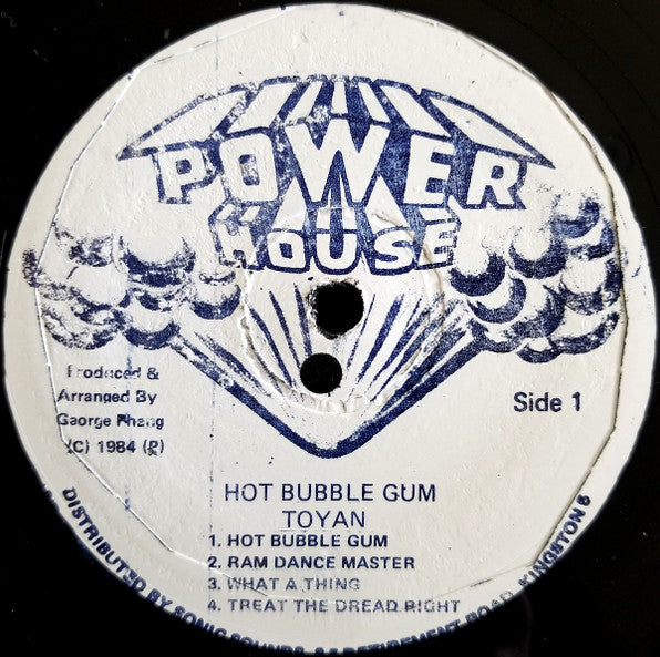 Toyan : Hot Bubble Gum (LP, Album, RP)