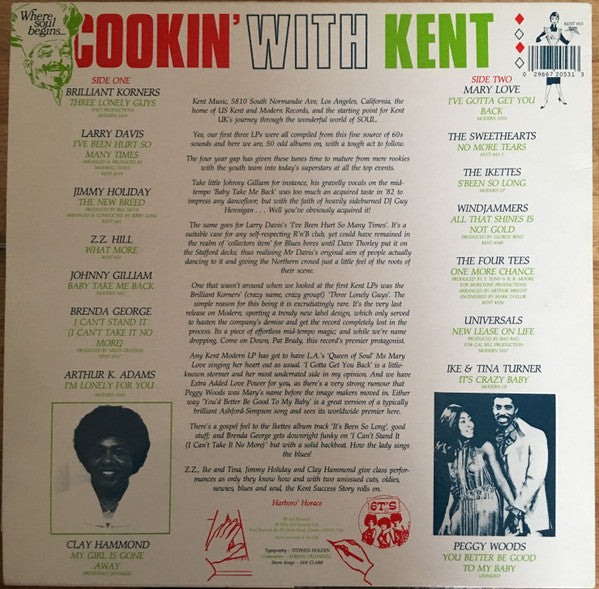 Various ~ Cookin' With Kent (Vinyl) - Djungel & Jazz