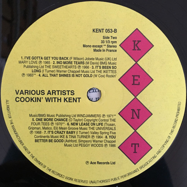 Various ~ Cookin' With Kent (Vinyl) - Djungel & Jazz