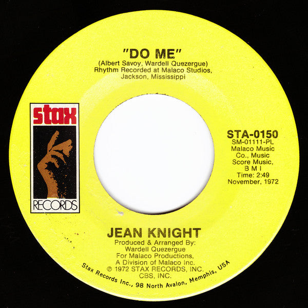 Jean Knight ~ Do Me / Save The Last Kiss For Me (Vinyl) - Djungel & Jazz