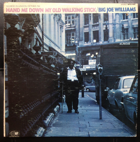 Big Joe Williams ~ Hand Me Down My Old Walking Stick (Vinyl) - Djungel & Jazz