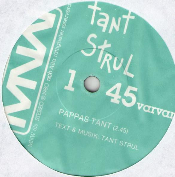 Tant Strul ~ Pappas Tant / Tomheten (Vinyl) - Djungel & Jazz