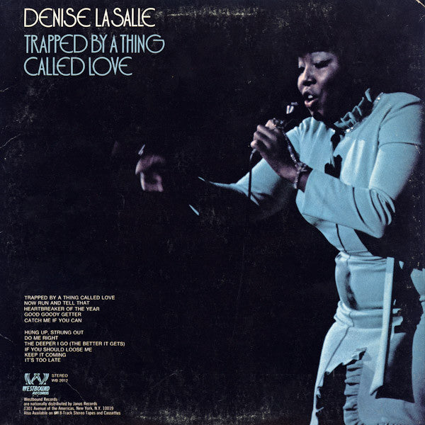 Denise LaSalle ~ Trapped By A Thing Called Love (Vinyl) - Djungel & Jazz