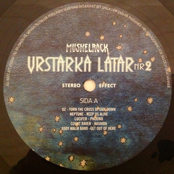 Various ~ Muskelrock Urstarka Låtar Nr 2 (Vinyl) - Djungel & Jazz