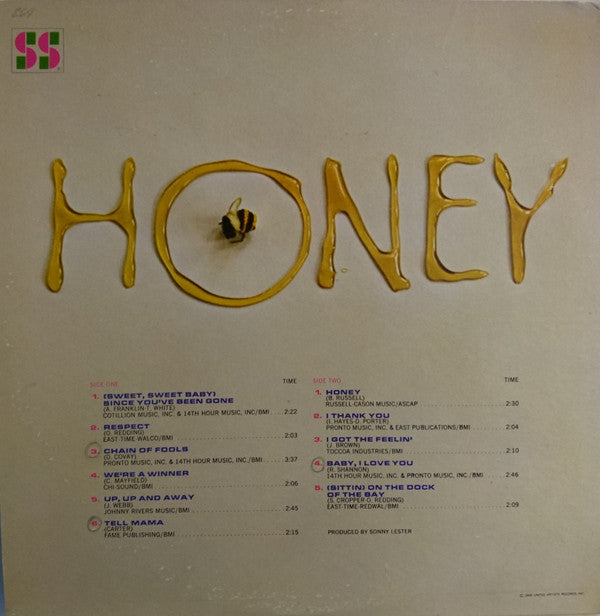 Jimmy McGriff Organ & Big Blues Band ~ Honey (Vinyl) - Djungel & Jazz