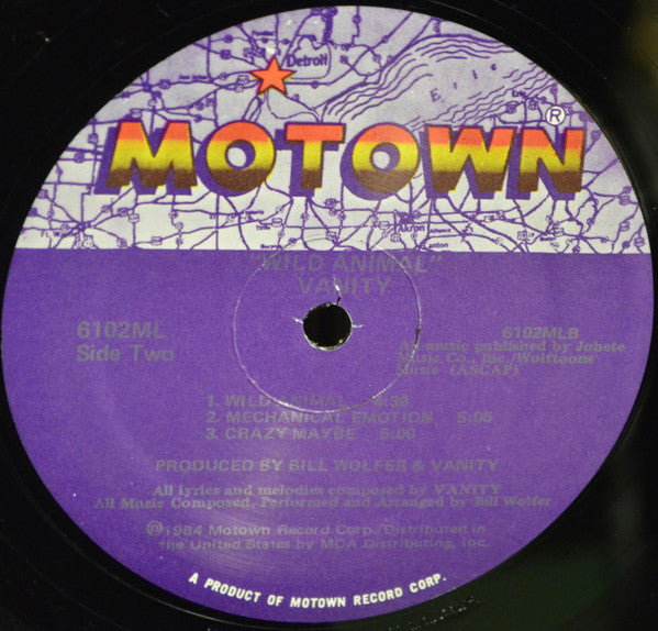 Vanity ~ Wild Animal (Vinyl) - Djungel & Jazz