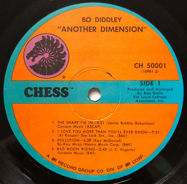 Bo Diddley ~ Another Dimension (Vinyl) - Djungel & Jazz