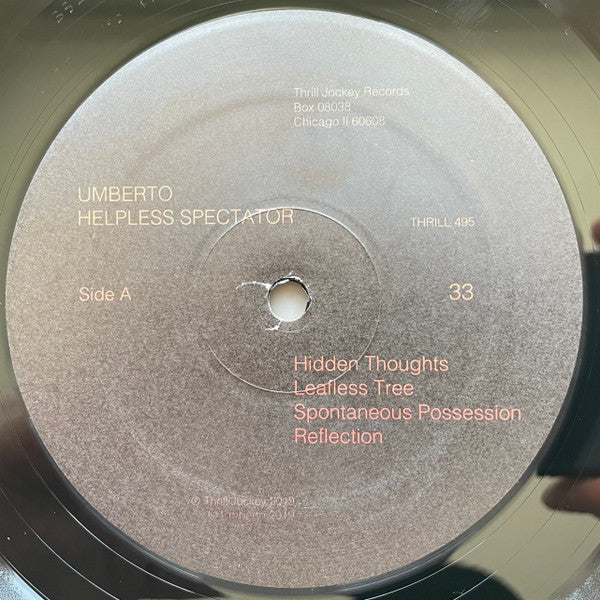 Umberto  ~ Helpless Spectator (Vinyl) - Djungel & Jazz