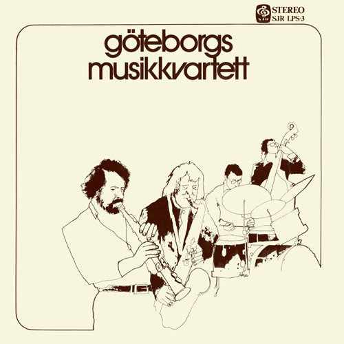 Göteborgs Musikkvartett ~ Göteborgs Musikkvartett (Vinyl) - Djungel & Jazz