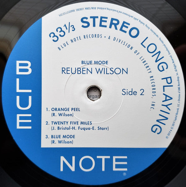 Reuben Wilson ~ Blue Mode (Vinyl) - Djungel & Jazz