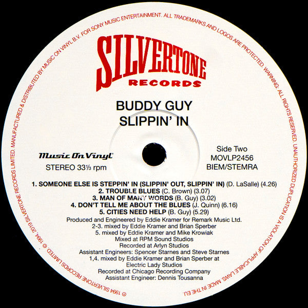Buddy Guy ~ Slippin' In (Vinyl) - Djungel & Jazz