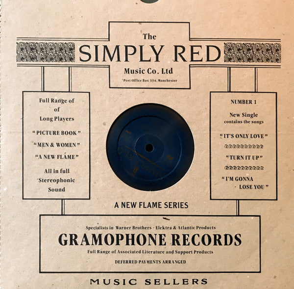 Simply Red ~ It's Only Love (Vinyl) - Djungel & Jazz