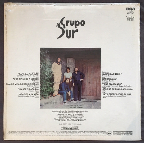 Grupo Sur  ~ Oracion A la Vida (Vinyl) - Djungel & Jazz
