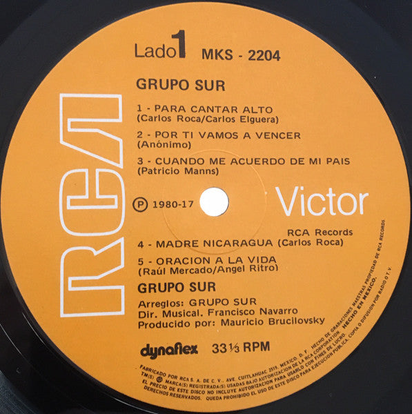 Grupo Sur  ~ Oracion A la Vida (Vinyl) - Djungel & Jazz