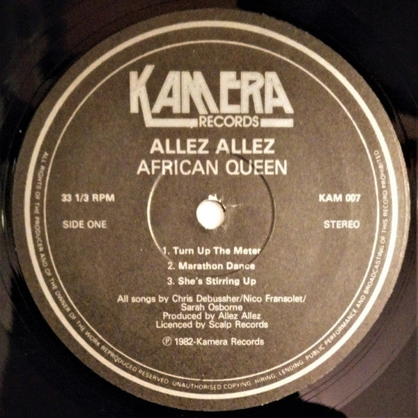 Allez Allez ~ African Queen (Vinyl) - Djungel & Jazz