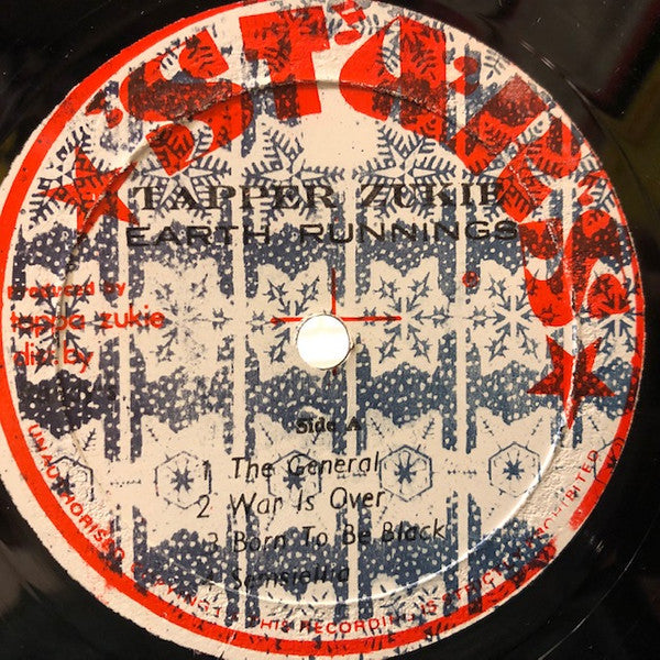 Tapper Zukie : Earth Runnings (LP, Album)