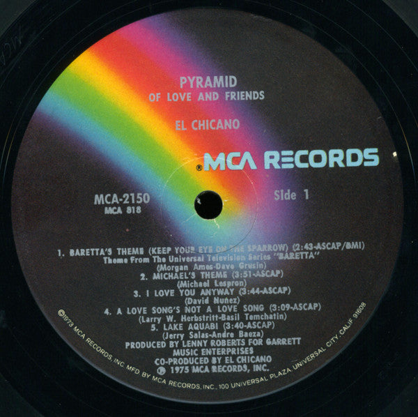 El Chicano ~ Pyramid Of Love And Friends (Vinyl) - Djungel & Jazz