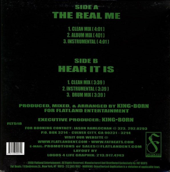 Erule ~ The Real Me / Here It Is (Vinyl) - Djungel & Jazz