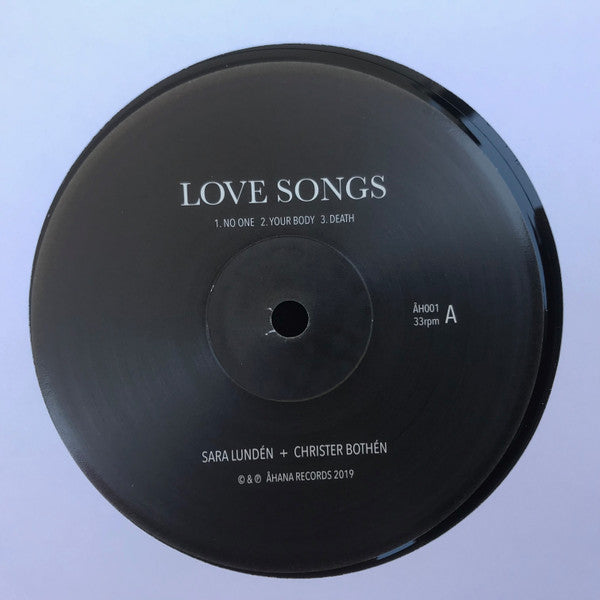 Sara Lundén + Christer Bothén ~ Love Songs (Vinyl) - Djungel & Jazz