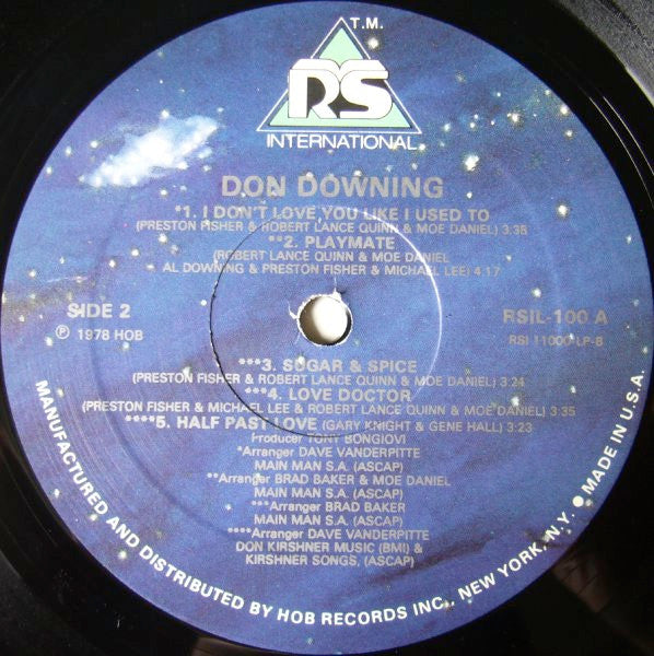 Don Downing ~ Doctor Boogie (Vinyl) - Djungel & Jazz