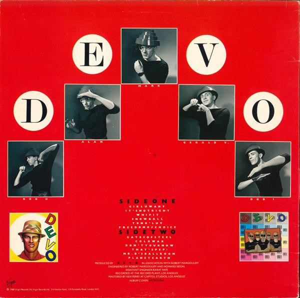 Devo : Freedom Of Choice (LP, Album)