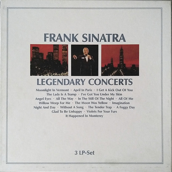 Frank Sinatra ~ Legendary Concerts (Vinyl) - Djungel & Jazz