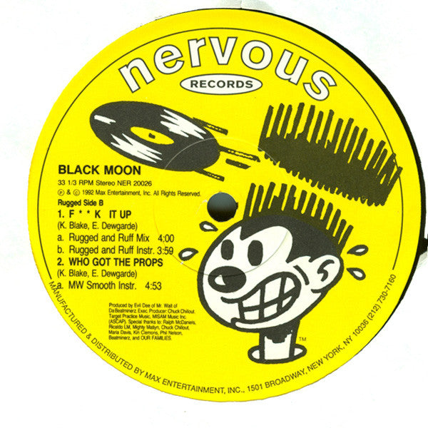 Black Moon ~ Who Got The Props (Vinyl) - Djungel & Jazz