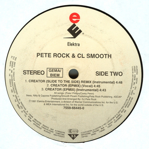 Pete Rock & C.L. Smooth ~ They Reminisce Over You (T.R.O.Y.) (Vinyl) - Djungel & Jazz