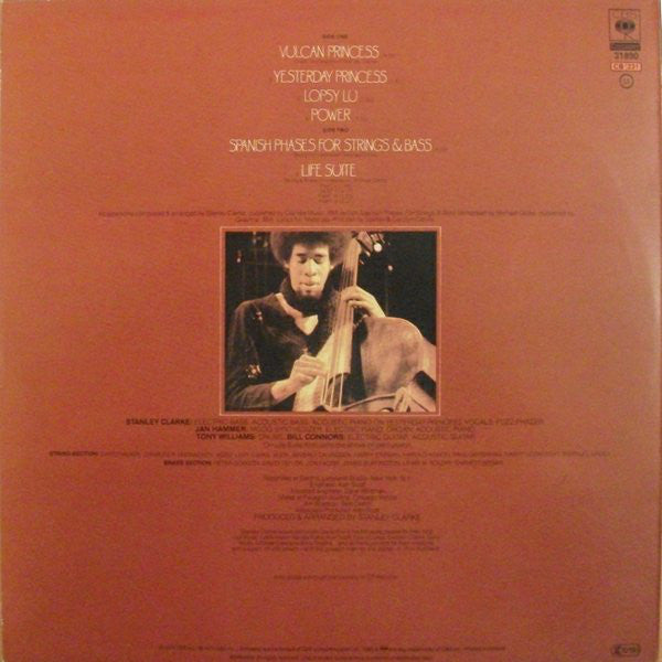 Stanley Clarke ~ Stanley Clarke (Vinyl) - Djungel & Jazz