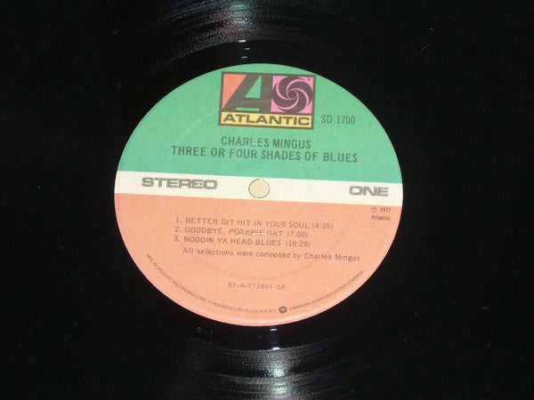 Charles Mingus : Three Or Four Shades Of Blues (LP, Album)