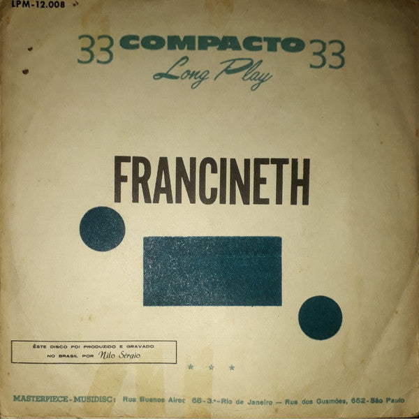 Francineth ~ História (Vinyl) - Djungel & Jazz