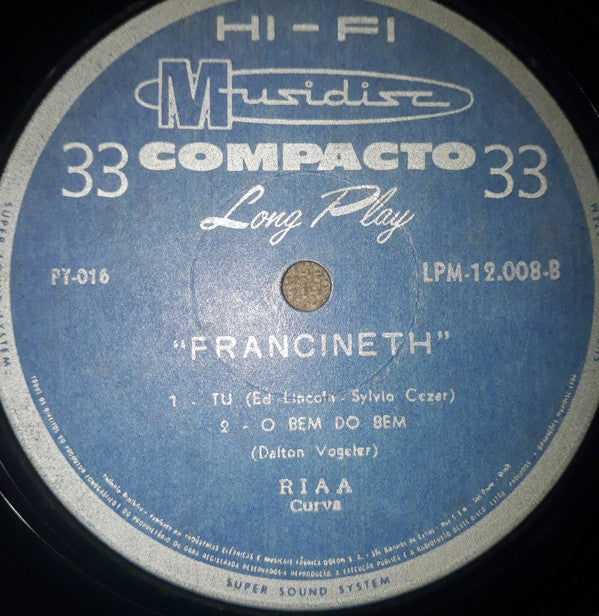 Francineth ~ História (Vinyl) - Djungel & Jazz