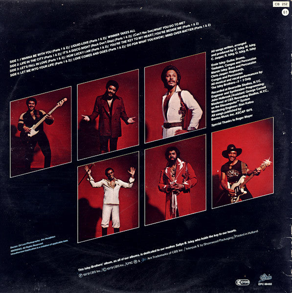 The Isley Brothers : Winner Takes All (2xLP, Album)