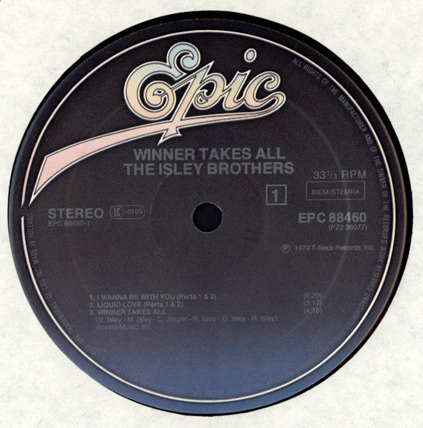 The Isley Brothers : Winner Takes All (2xLP, Album)