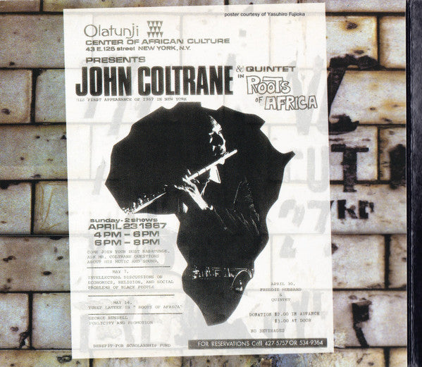 John Coltrane ~ The Olatunji Concert: The Last Live Recording (Vinyl) - Djungel & Jazz