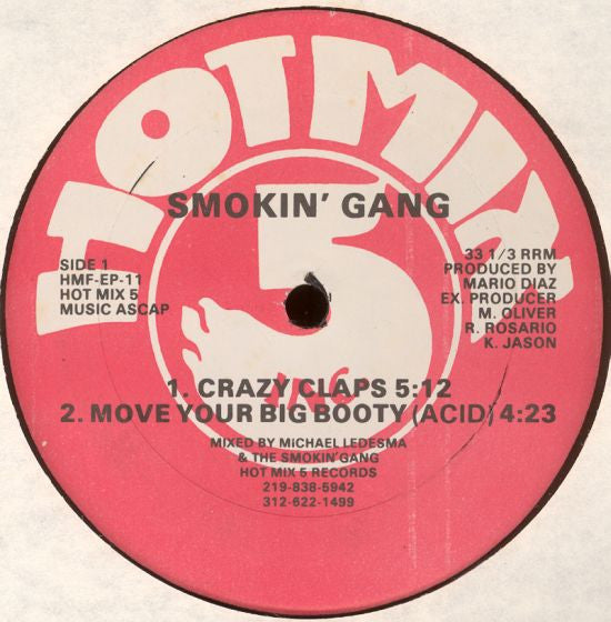 Smokin' Gang : EP (12", EP)