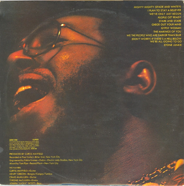 Curtis Mayfield : Curtis / Live! (2xLP, Album)