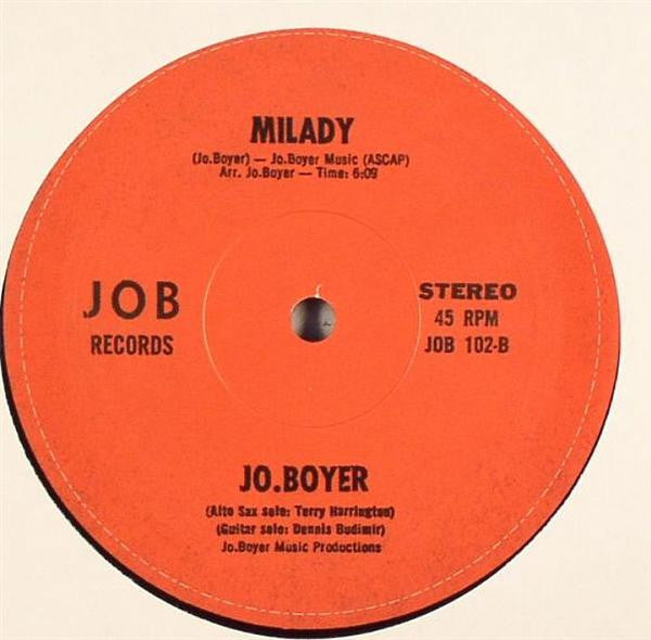 Jo Boyer : Isabelle And The Rain / Milady (12", RE, Unofficial)