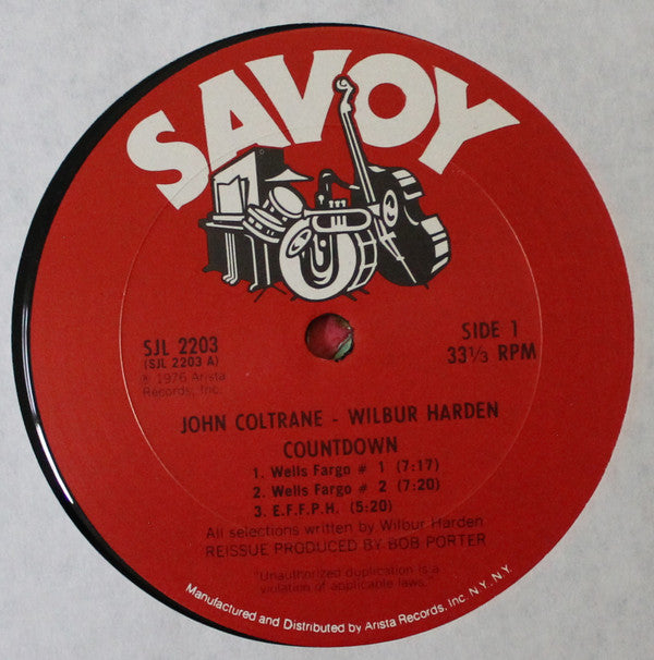 John Coltrane - Wilbur Harden ~ Countdown (Vinyl) - Djungel & Jazz