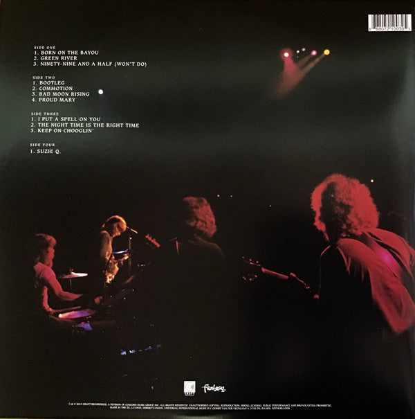 Creedence Clearwater Revival : Live At Woodstock (2xLP, Album)