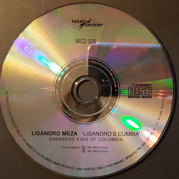 Lisandro Meza ~ Lisandro's Cumbia (Vinyl) - Djungel & Jazz