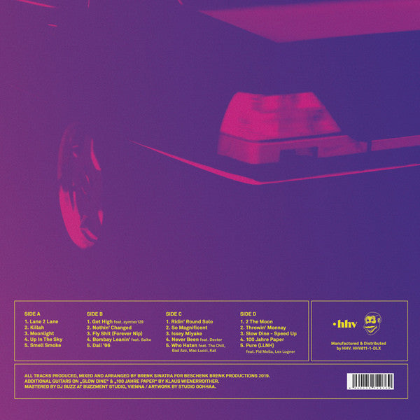 Brenk : Midnite Ride II (2xLP, Album, Ltd, Gat + 7", Yel)