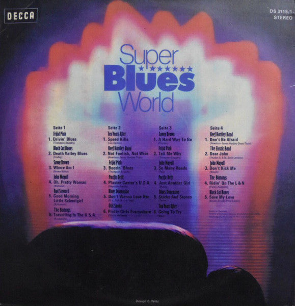 Various ~ Super Blues World (Vinyl) - Djungel & Jazz