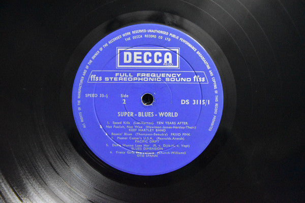 Various ~ Super Blues World (Vinyl) - Djungel & Jazz