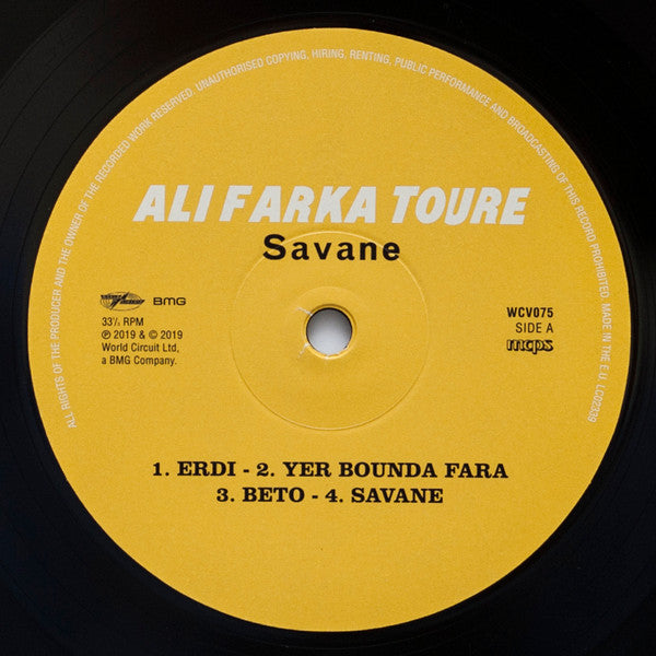 Ali Farka Touré ~ Savane (Vinyl) - Djungel & Jazz