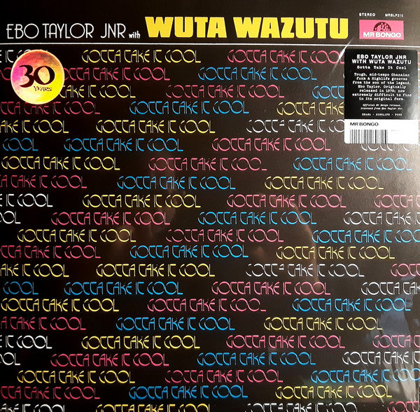 Ebo Taylor Jnr With Wuta Wazutu ~ Gotta Take It Cool (Vinyl) - Djungel & Jazz