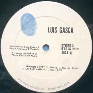 Luis Gasca : For Those Who Chant (LP, Album, Gat)